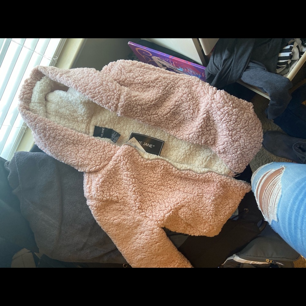 Fax fur jacket